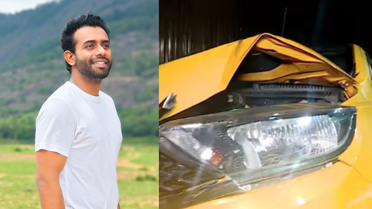 സിനിമ ചിത്രീകരണത്തിനിടെ അപകടം; കാർ തലകീഴായി മറിഞ്ഞു, അർജുൻ അശോകന് ഉൾപ്പടെ പരിക്ക്